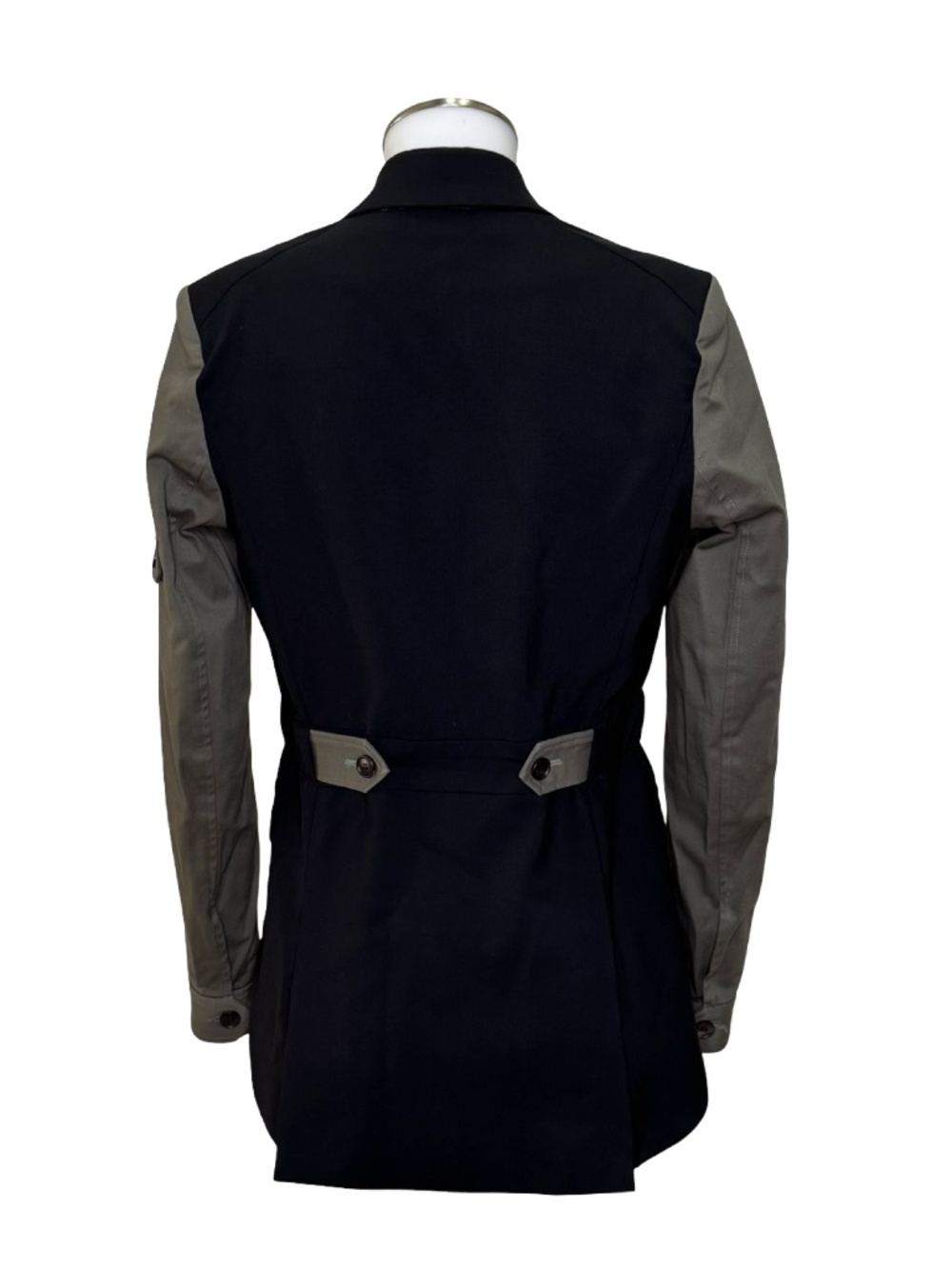 $795 Veronica Beard Army Blazer Black Army Green Wool Size 4 NWOT - Picture 6 of 16